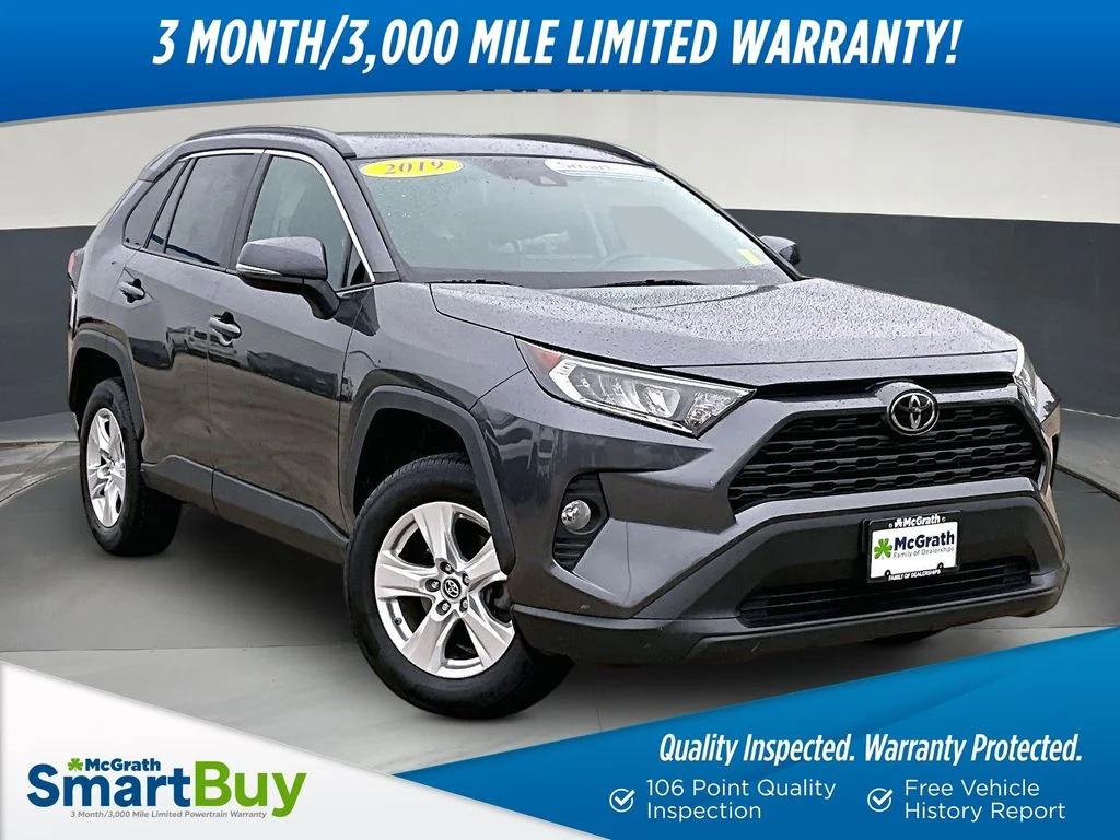Certified Used 2019 Gray Toyota XLE image 1