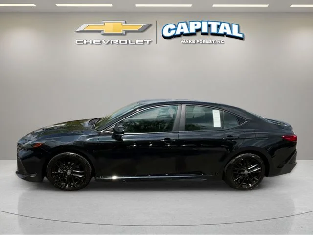 Used 2025 Black Toyota SE image 2