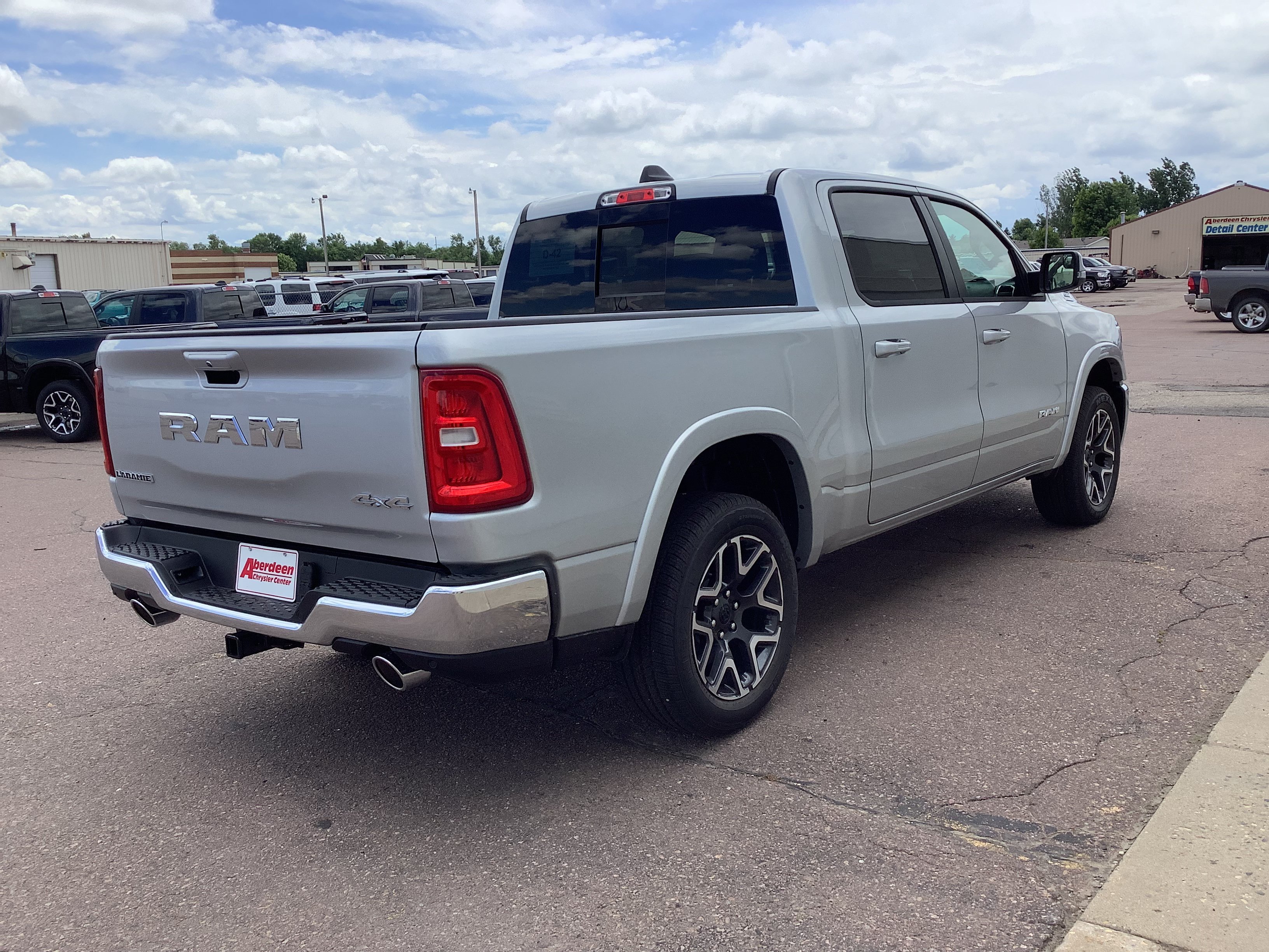 New 2026 Silver Zynith Exterior Paint RAM Laramie image 5