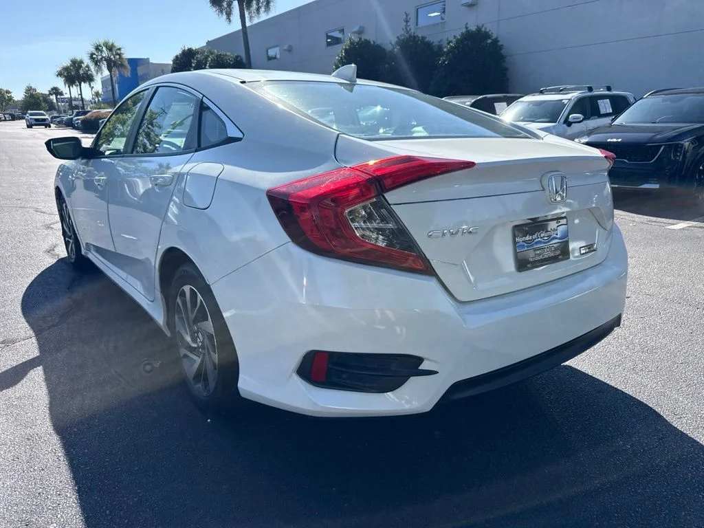 Certified Used 2018 Taffeta White Honda EX image 5