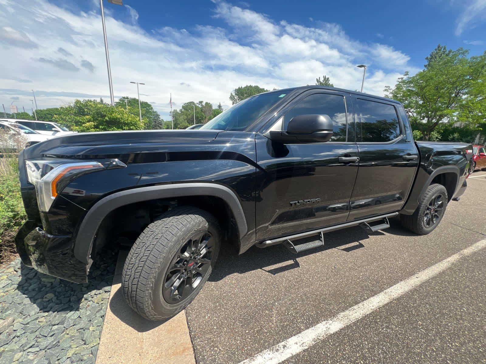 Used 2023 Midnight Black Metallic Toyota SR5 image 6