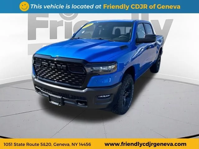 New 2026 Hydro Blue Pearl-Coat Exterior Paint RAM Warlock image 1