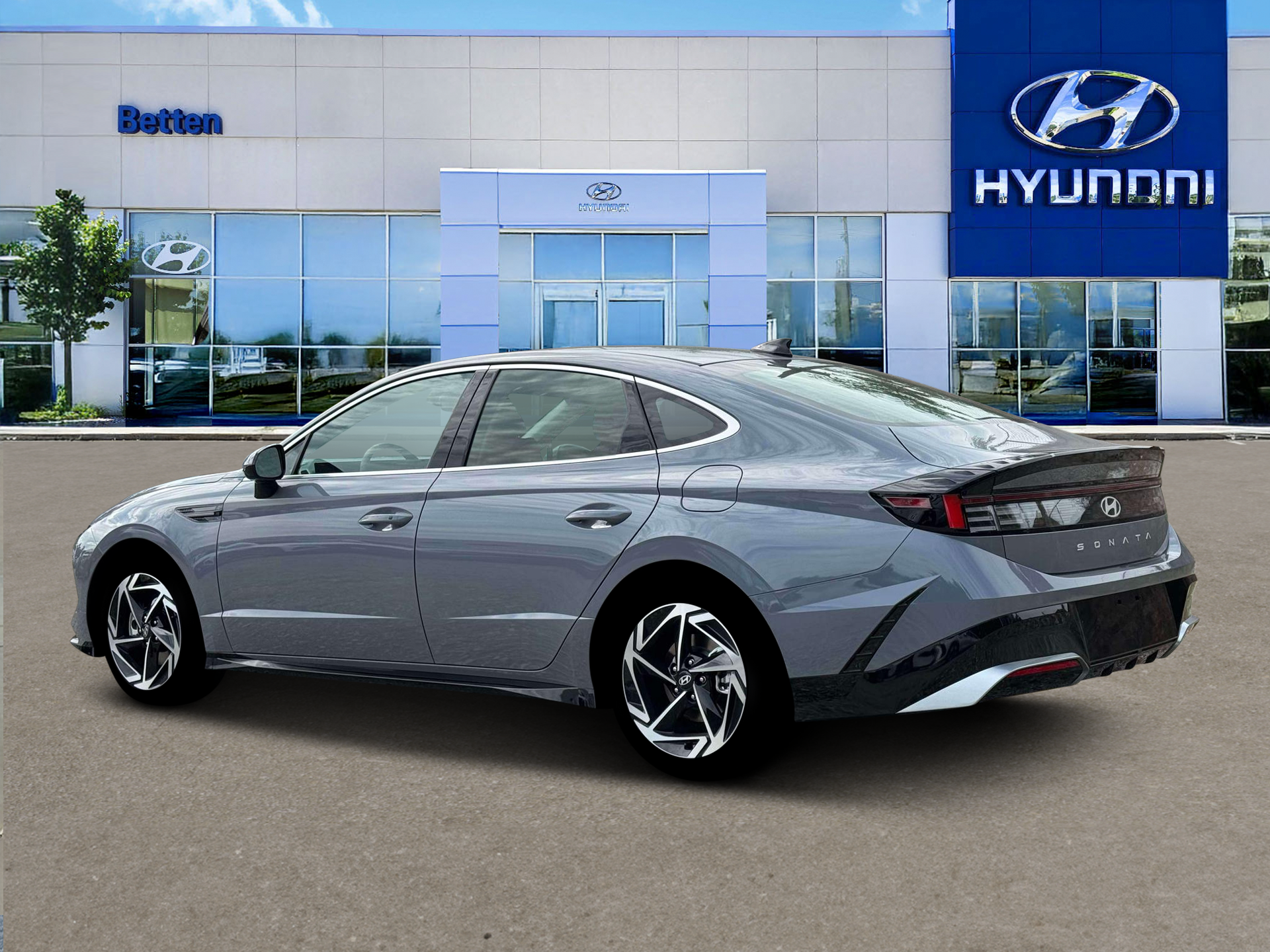 New 2026 Blue Hyundai SEL Sport image 4