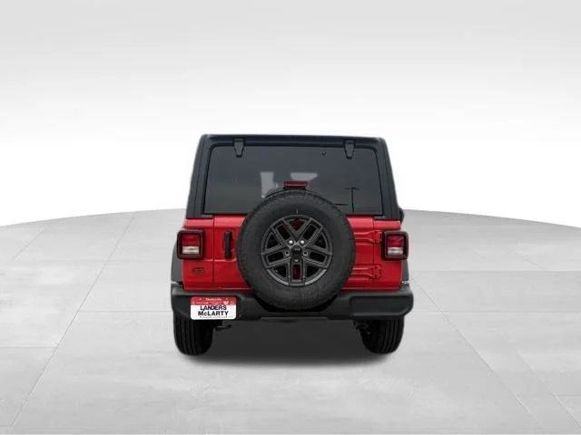 New 2026 Firecracker Red Clear-Coat Exterior Paint Jeep Sport S image 8