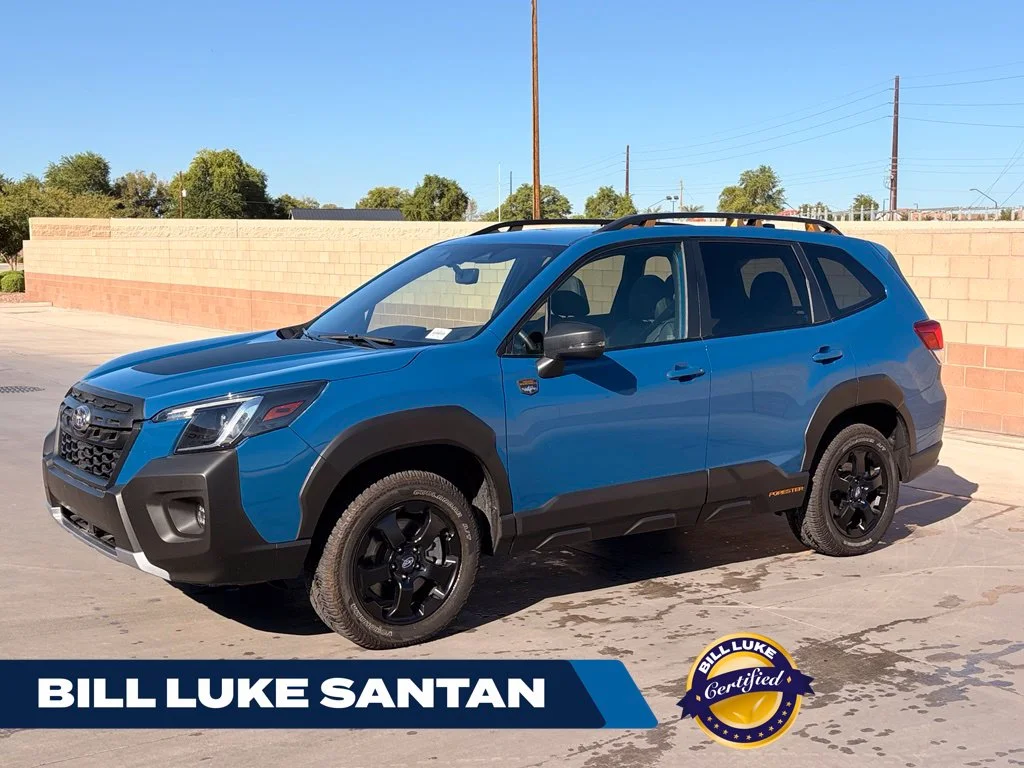 Certified Used 2024 Blue Subaru Wilderness image 1