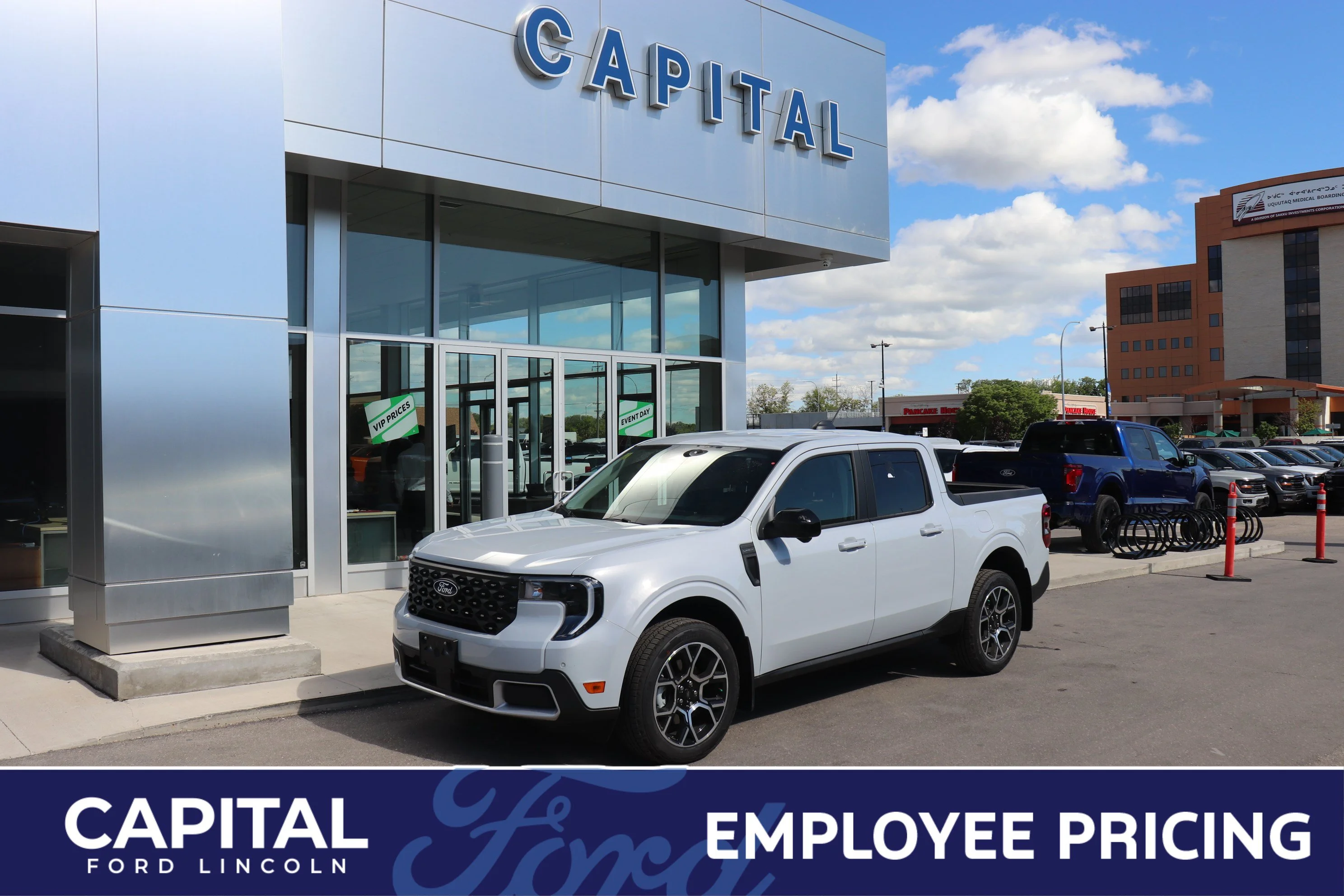 New 2026 SPACE WHITE METALLIC Ford LARIAT image 1