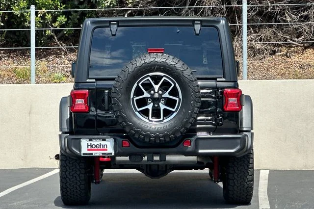 Used 2025 Black Jeep Rubicon image 4