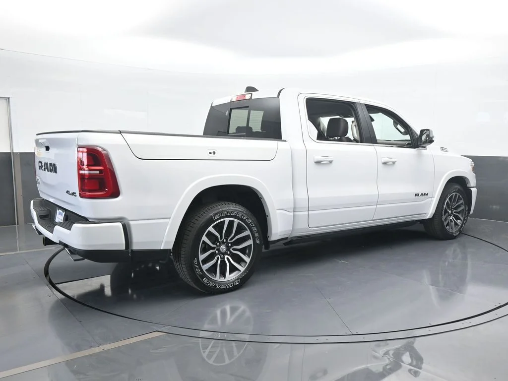 Used 2025 Bright White Clearcoat Ram Limited image 5
