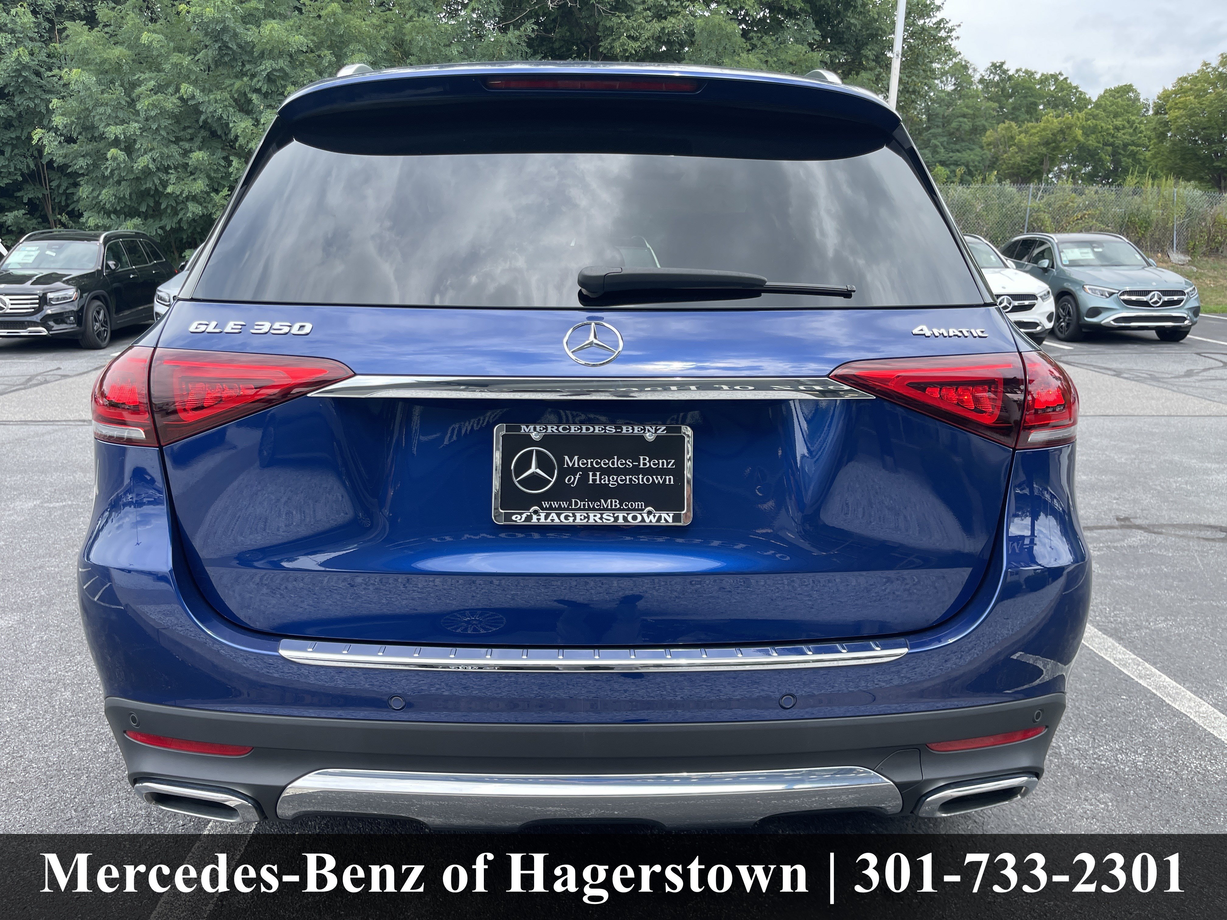 Certified Used 2022 Brilliant Blue Metallic Mercedes-Benz GLE 350 4MATIC® SUV image 35