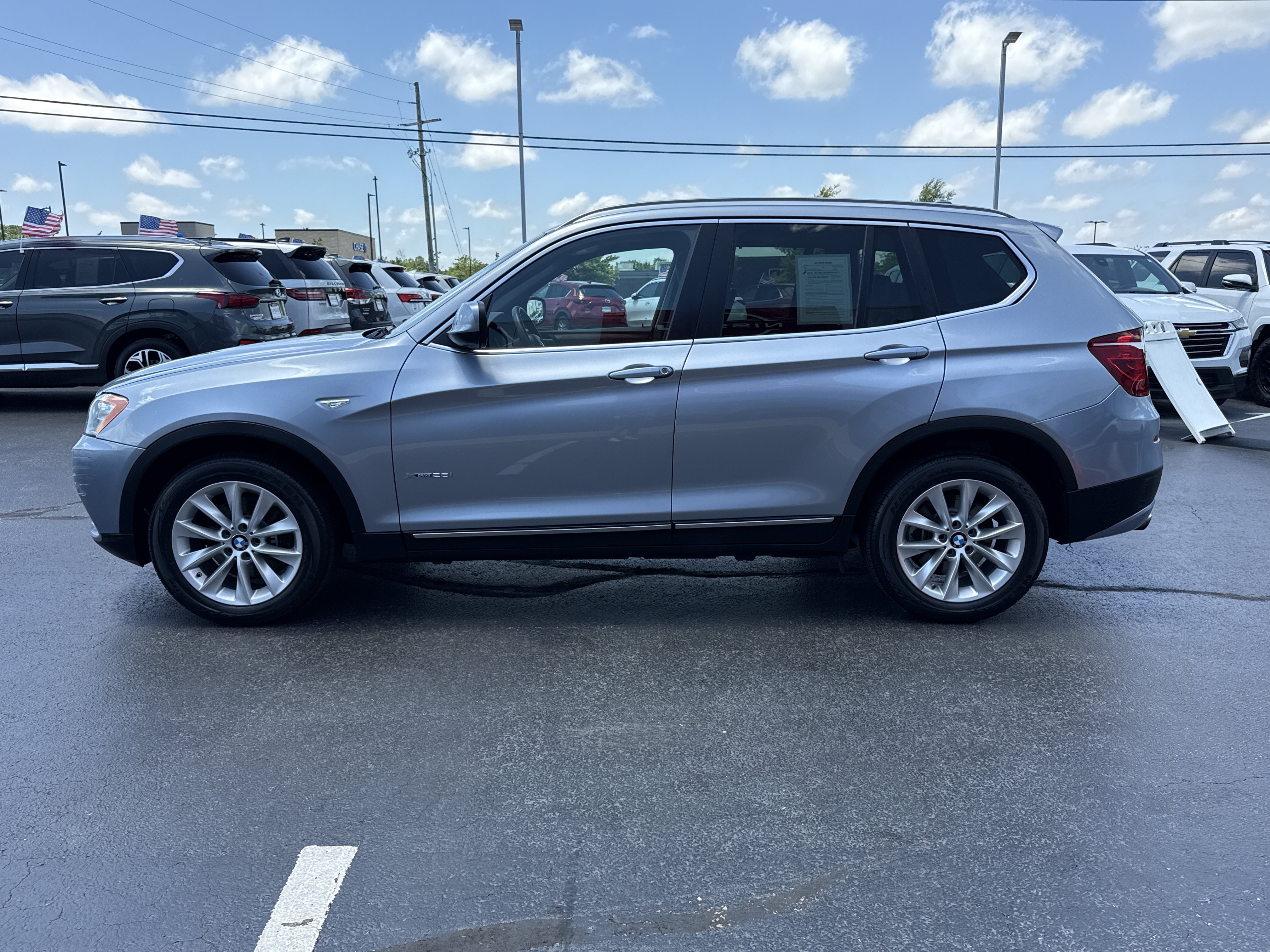 Used 2013 Blue Water Metallic BMW xDrive28i AWD image 14