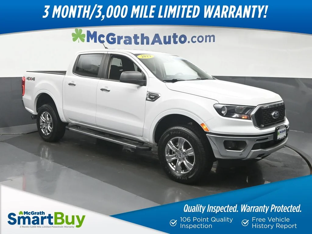 Certified Used 2019 White Ford XLT image 1