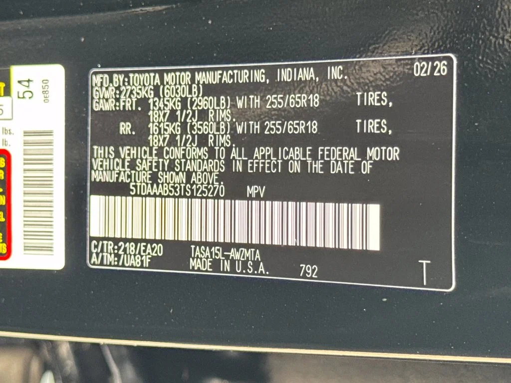 Used 2026 Black Toyota XLE image 50