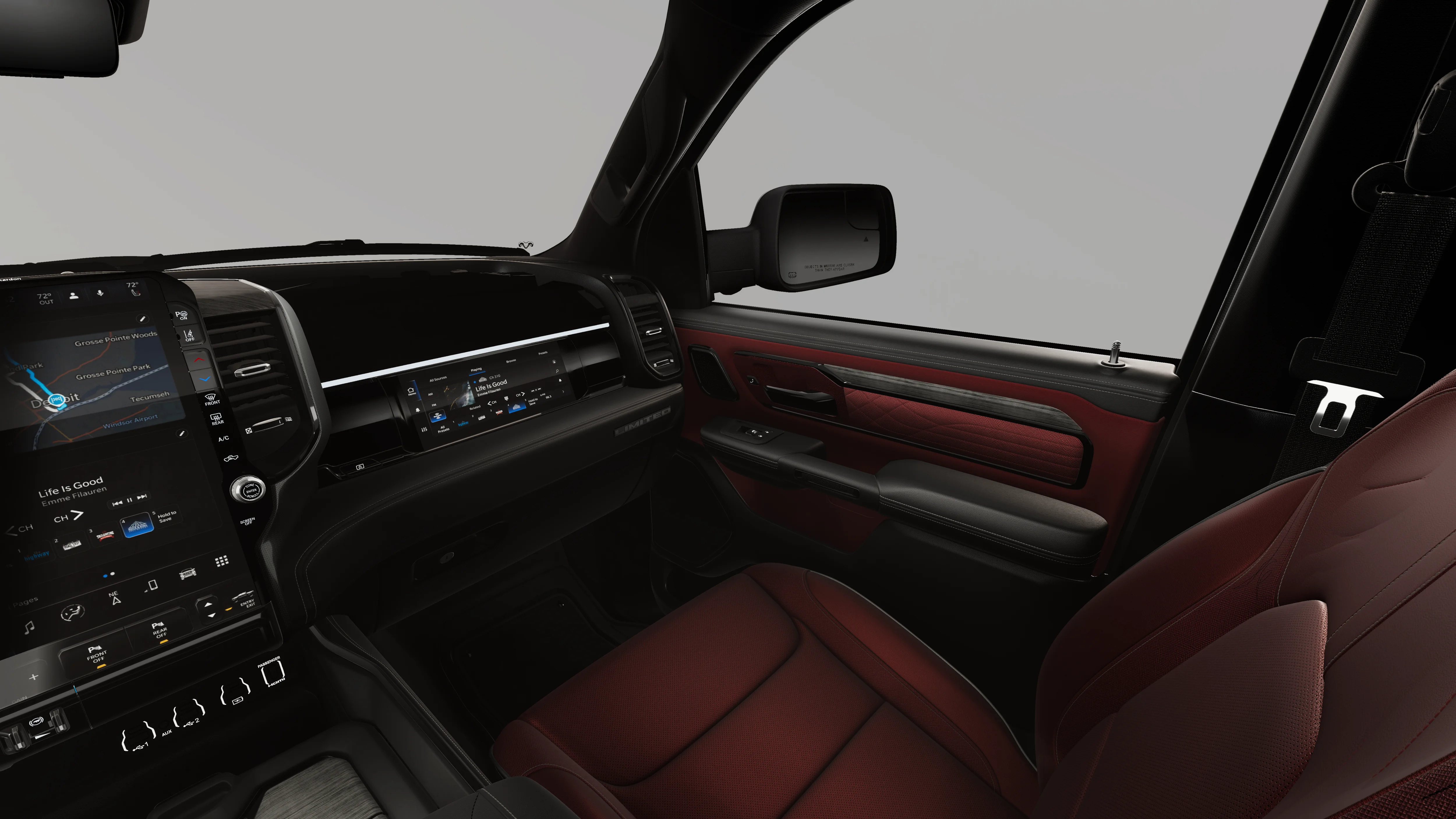 New 2026 Diamond Black Crystal Pearl-Coat Exterior Paint RAM Limited image 7