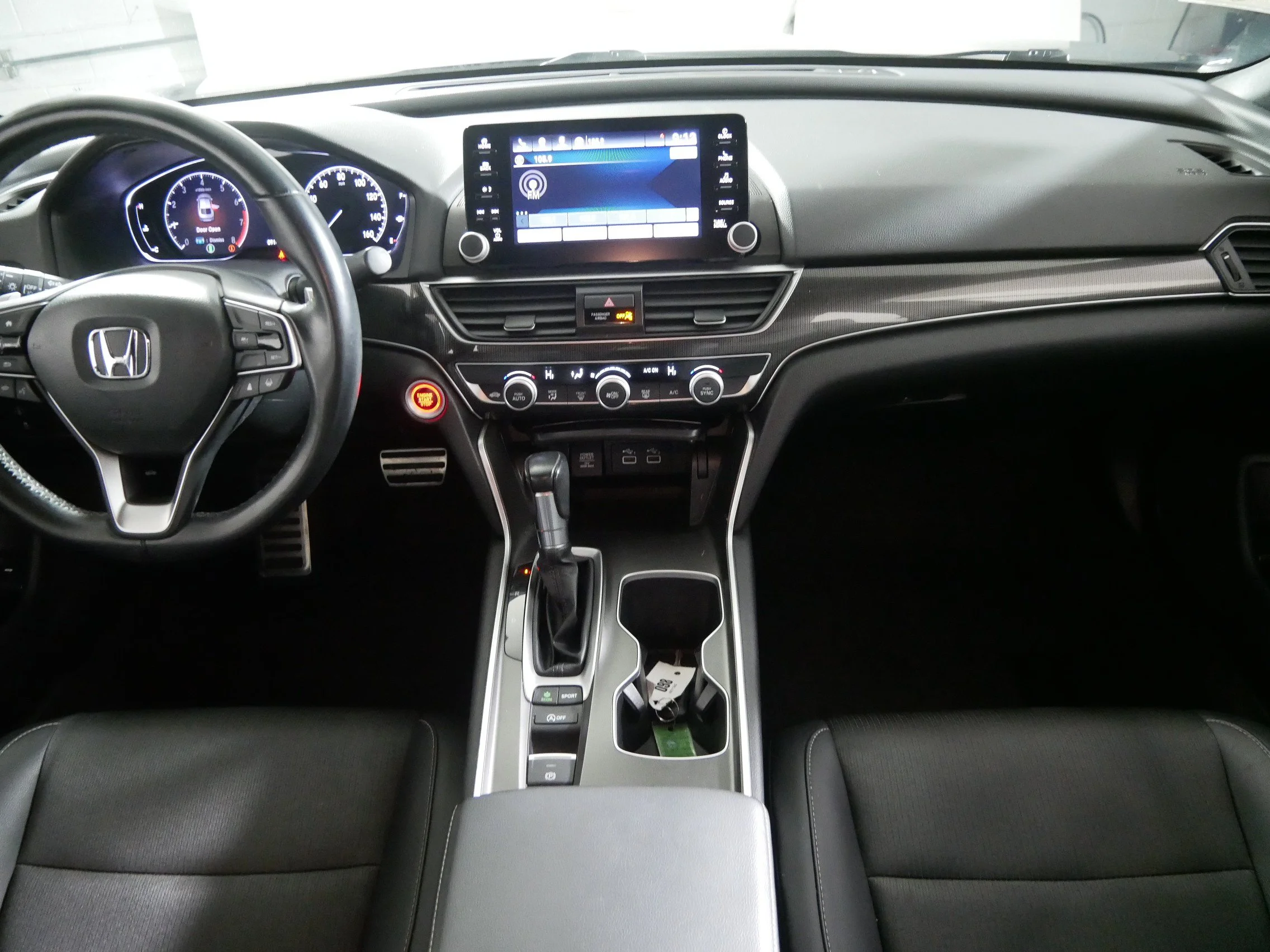 Used 2022 Crystal Black Pearl Honda Sport image 10