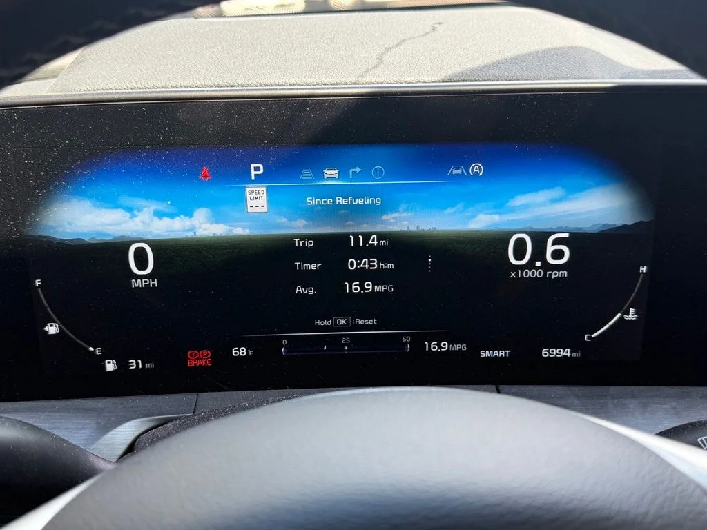Used 2025 Gray Kia SX-Prestige X-Line image 9