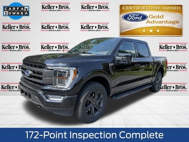 Certified Used 2023 Black Ford Lariat image 3