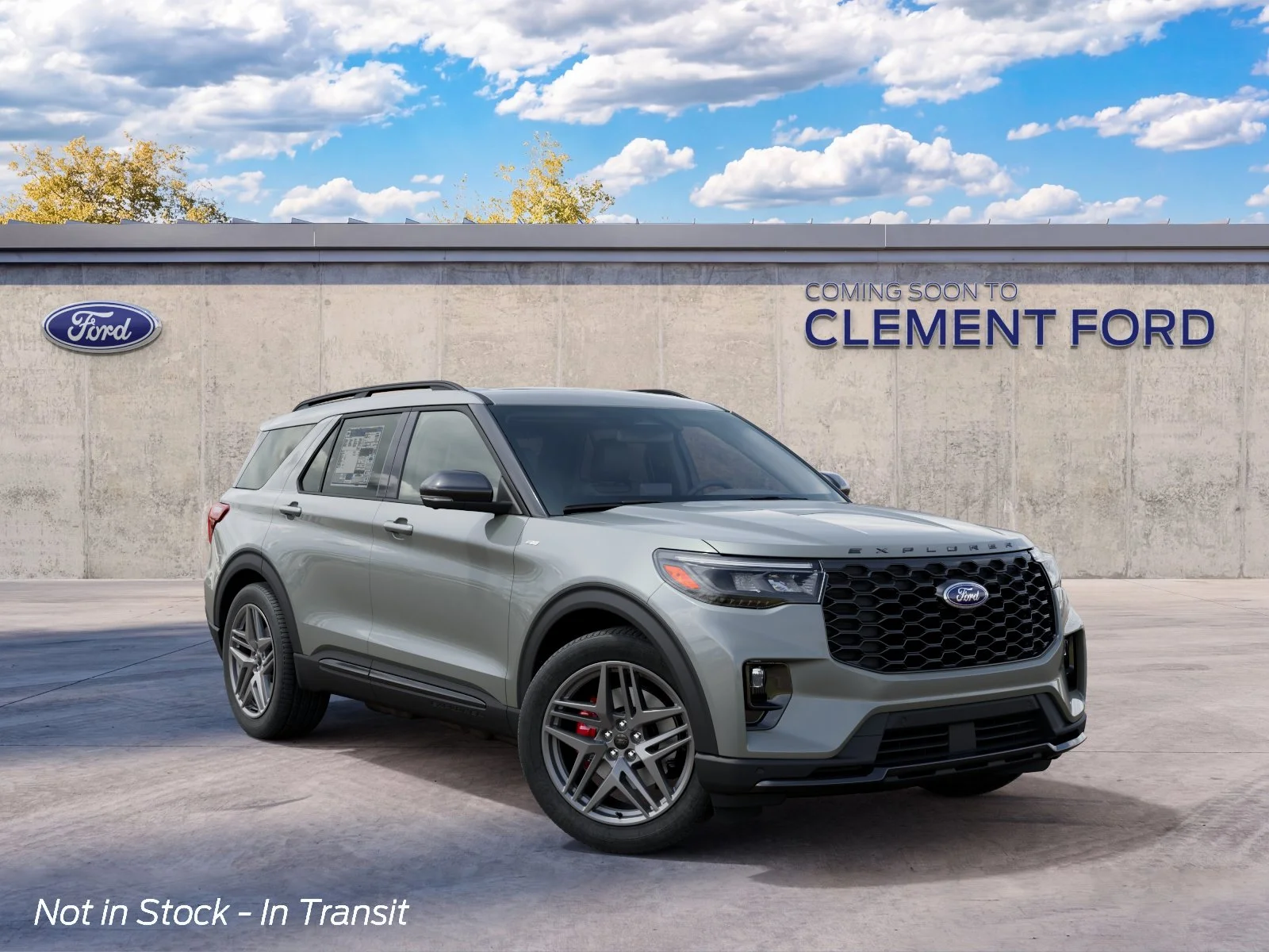 New 2027 Avalanche Gray Ford ST-Line image 4