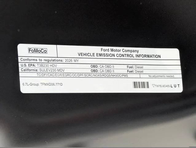 New 2026 Agate Black Metallic Ford F-350® XL image 68