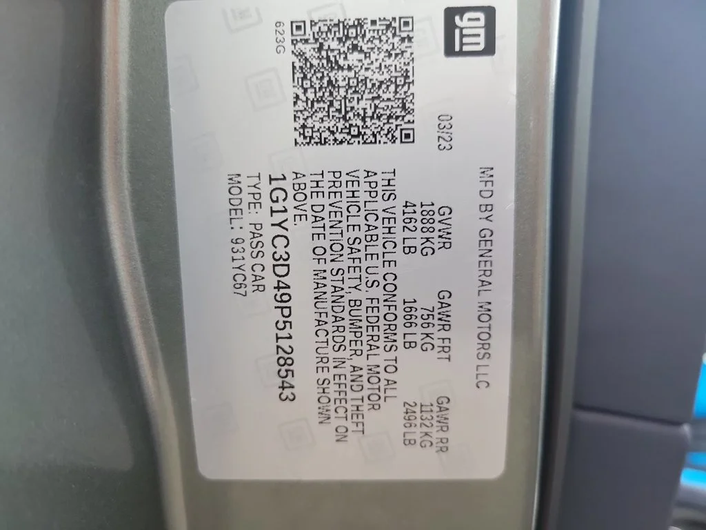 Certified Used 2023 HYPERSONIC GRAY METALLIC Chevrolet 3LT image 30