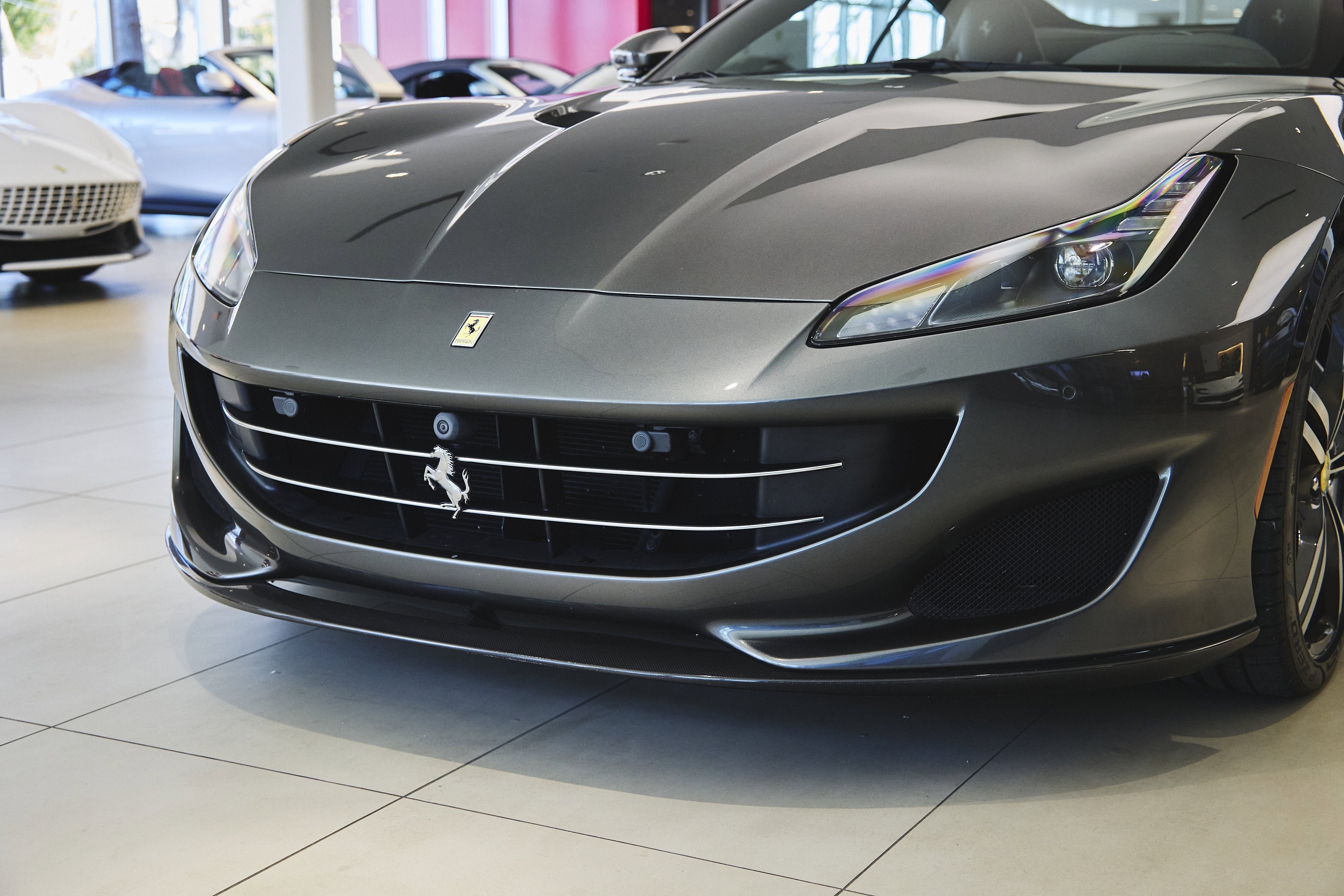 Used 2019 Grigio Silverstone Metallic Ferrari  image 59