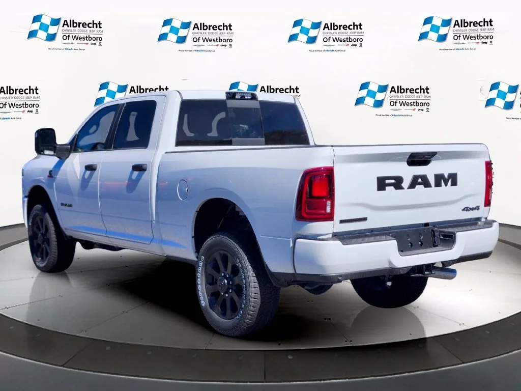New 2026 Bright White Clear-Coat Exterior Paint RAM Big Horn image 3