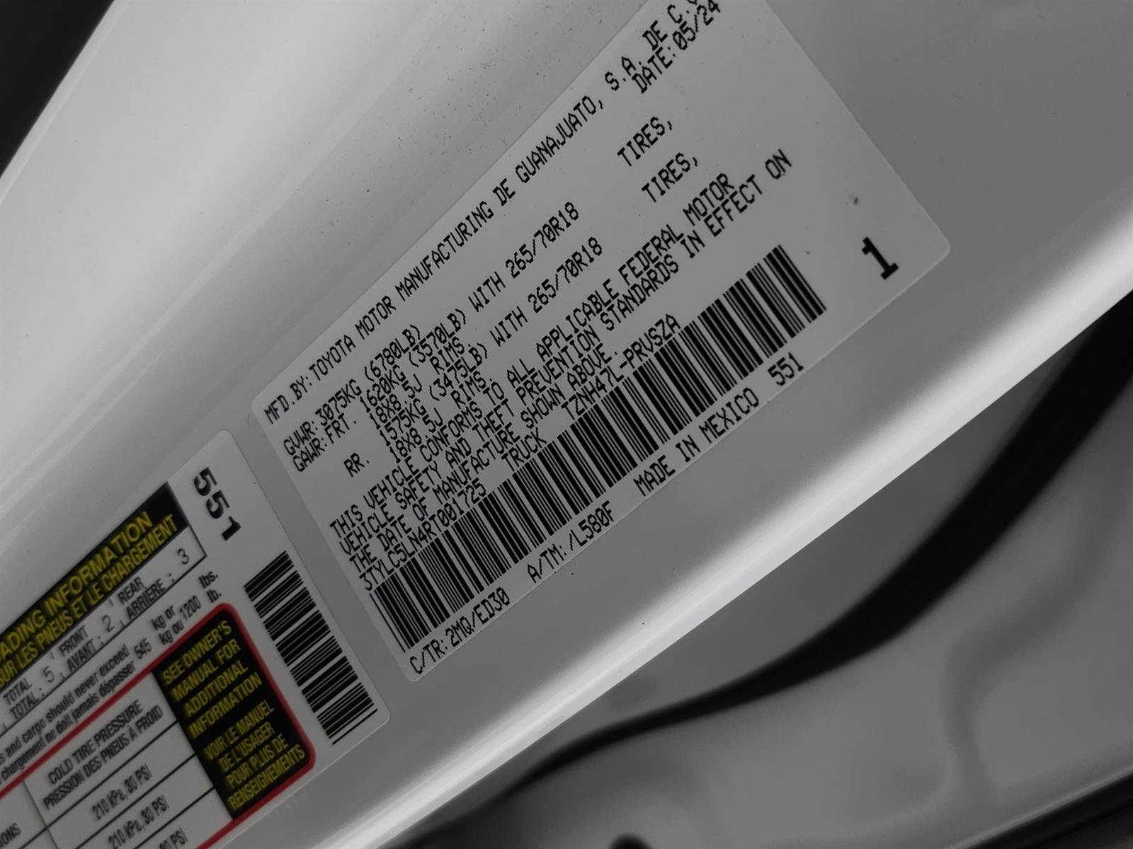 Used 2024 White Toyota TRD Pro HV image 35