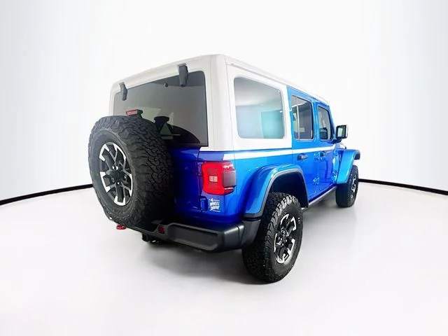New 2026 Hydro Blue Pearl-Coat Exterior Paint Jeep Rubicon image 7