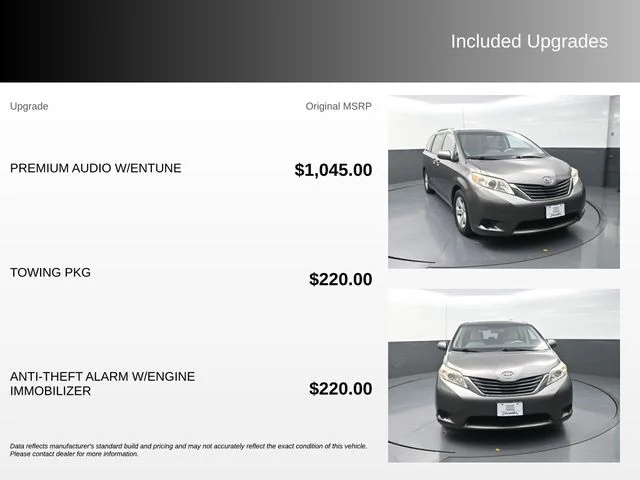 Used 2013 Gray Toyota LE image 4