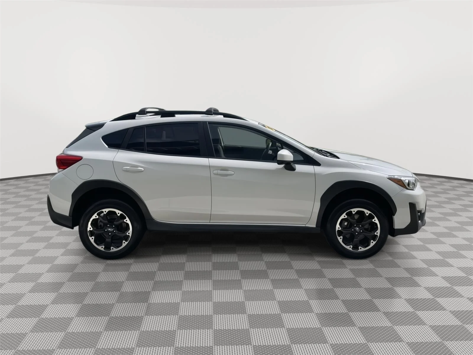 Certified Used 2021 Crystal White Pearl Subaru Premium image 2