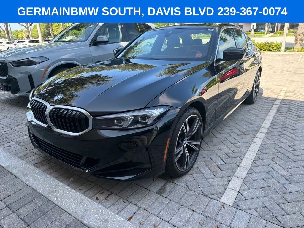 Used 2024 Black Sapphire Metallic BMW 330i xDrive image 19