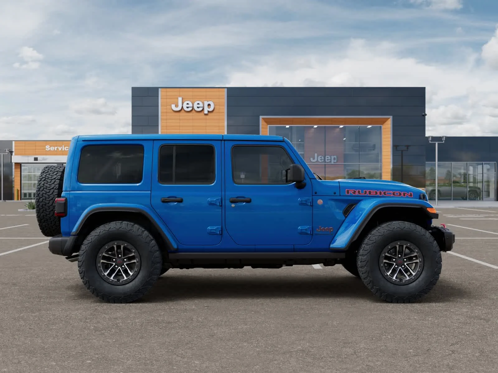 New 2027 Hydro Blue Pearlcoat Jeep Rubicon X image 21
