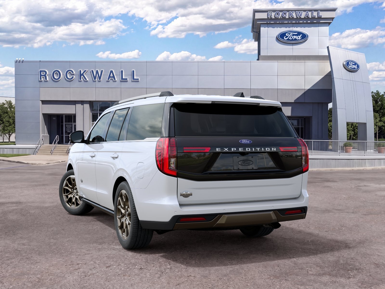 New 2027 Star White Metallic Tri-Coat Ford King Ranch® image 8