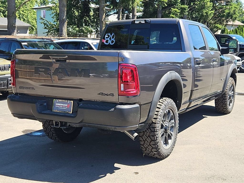 New 2026 Granite Crystal Metallic Clear-Coat Exterior Paint RAM Rebel image 7
