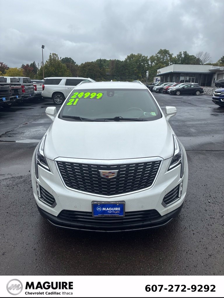 Used 2021 White Cadillac Luxury image 1