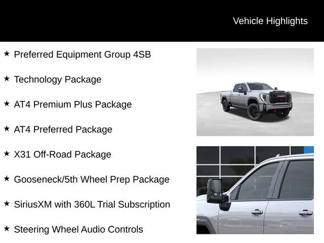 New 2026 Sterling Metallic GMC AT4 image 8