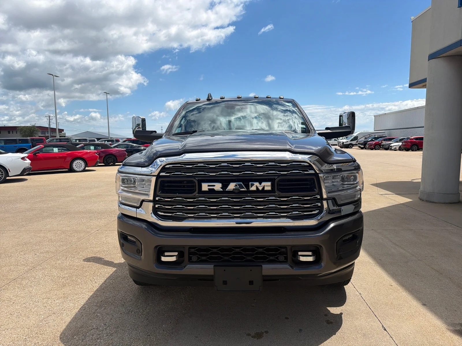 Used 2019 Granite Crystal Clearcoat Metallic Ram Limited image 5