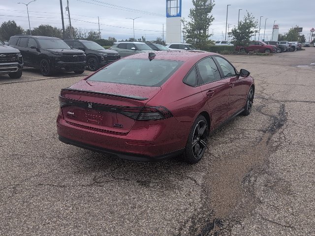 New 2026 Radiant Red Metallic Honda Sport Hybrid image 17