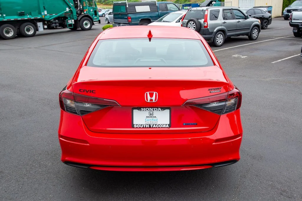 Certified Used 2026 Rallye Red Honda 2WD Sport Touring Hybrid image 12