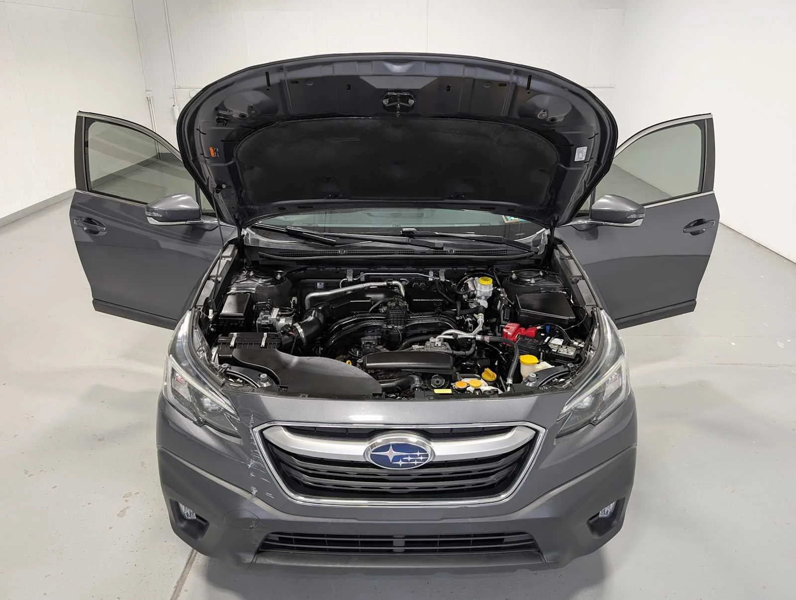 Used 2021 Magnetite Gray Metallic Subaru Premium image 13