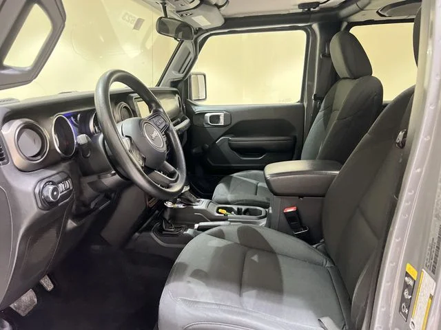 Certified Used 2021 Gray Jeep Unlimited Sport image 17