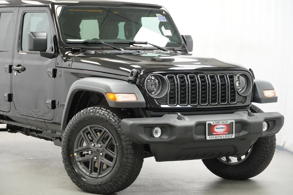 New 2027 Black Clear-Coat Paint Jeep Sport image 3