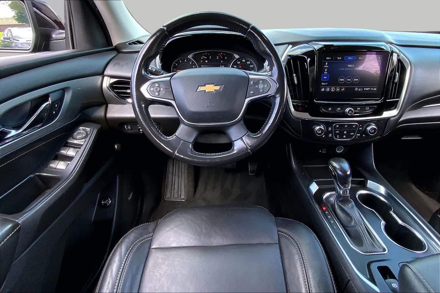 Used 2021 Mosaic Black Metallic Chevrolet LT Leather image 6