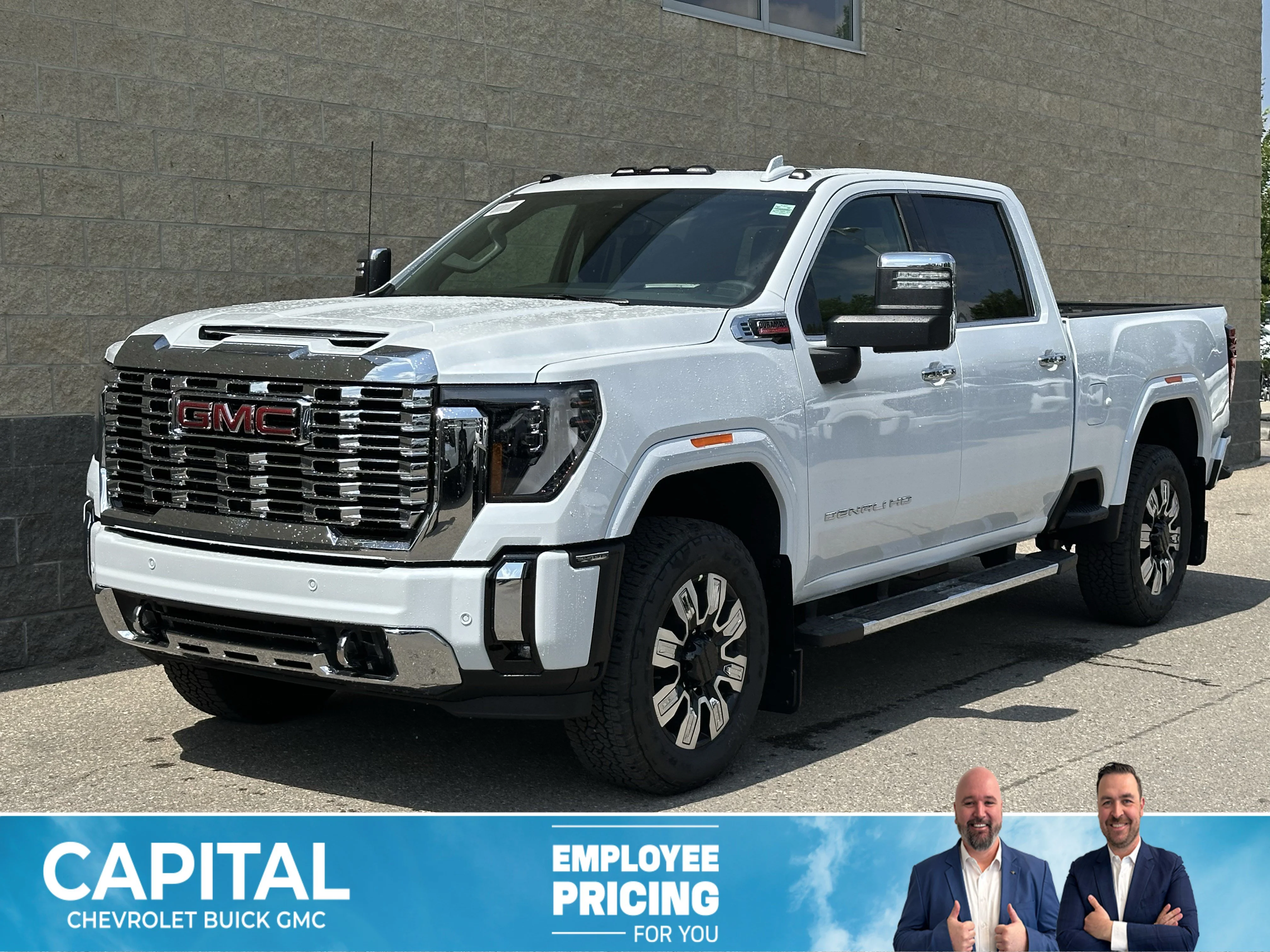 New 2026 Polar White Tricoat GMC Denali image 1