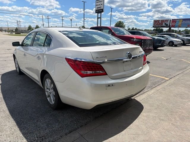 Used 2014 White Buick Leather Group image 7