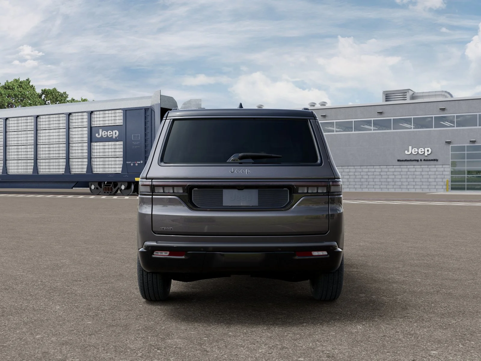 New 2026 Baltic-Gray Metallic Clear-Coat Exterior Paint Jeep Summit Obsidian image 7
