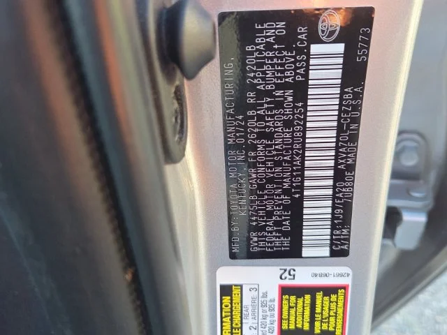 Used 2024 Silver Toyota SE image 7