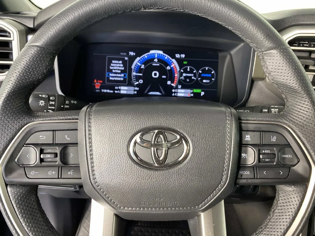 Used 2025 Midnight Black Metallic Toyota SR5 image 14