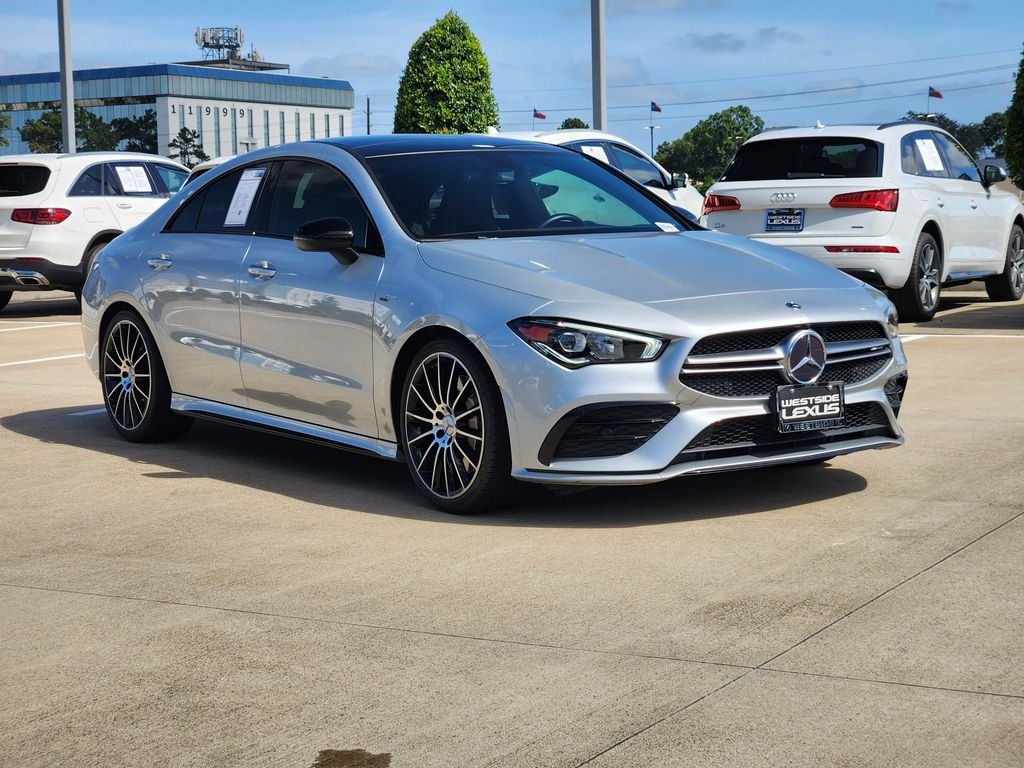 Used 2022 Iridium Silver Metallic Mercedes-Benz CLA 35 AMG® image 3