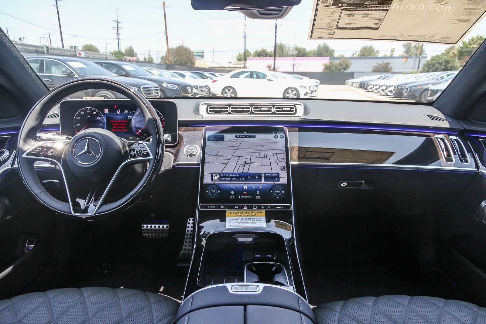 New 2026 Obsidian Black Metallic Mercedes-Benz S 580 image 12