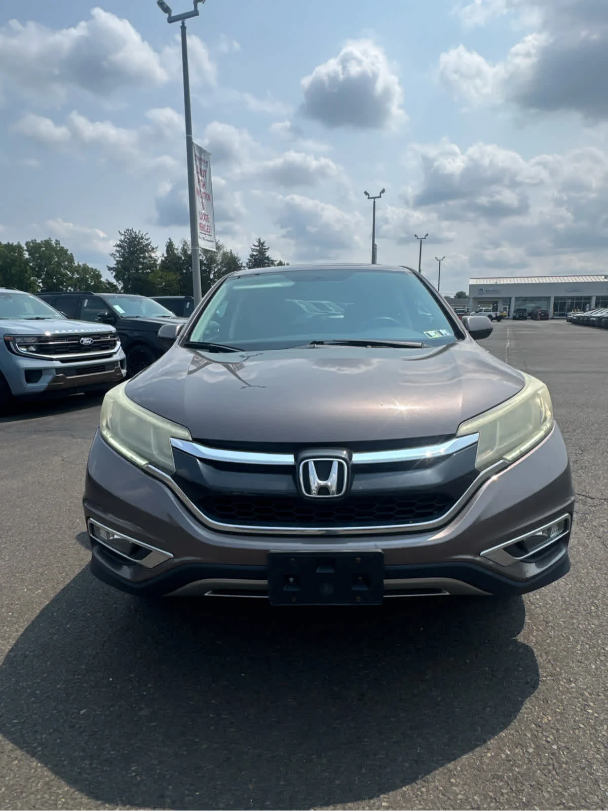 Used 2016 Modern Steel Metallic Honda EX image 8